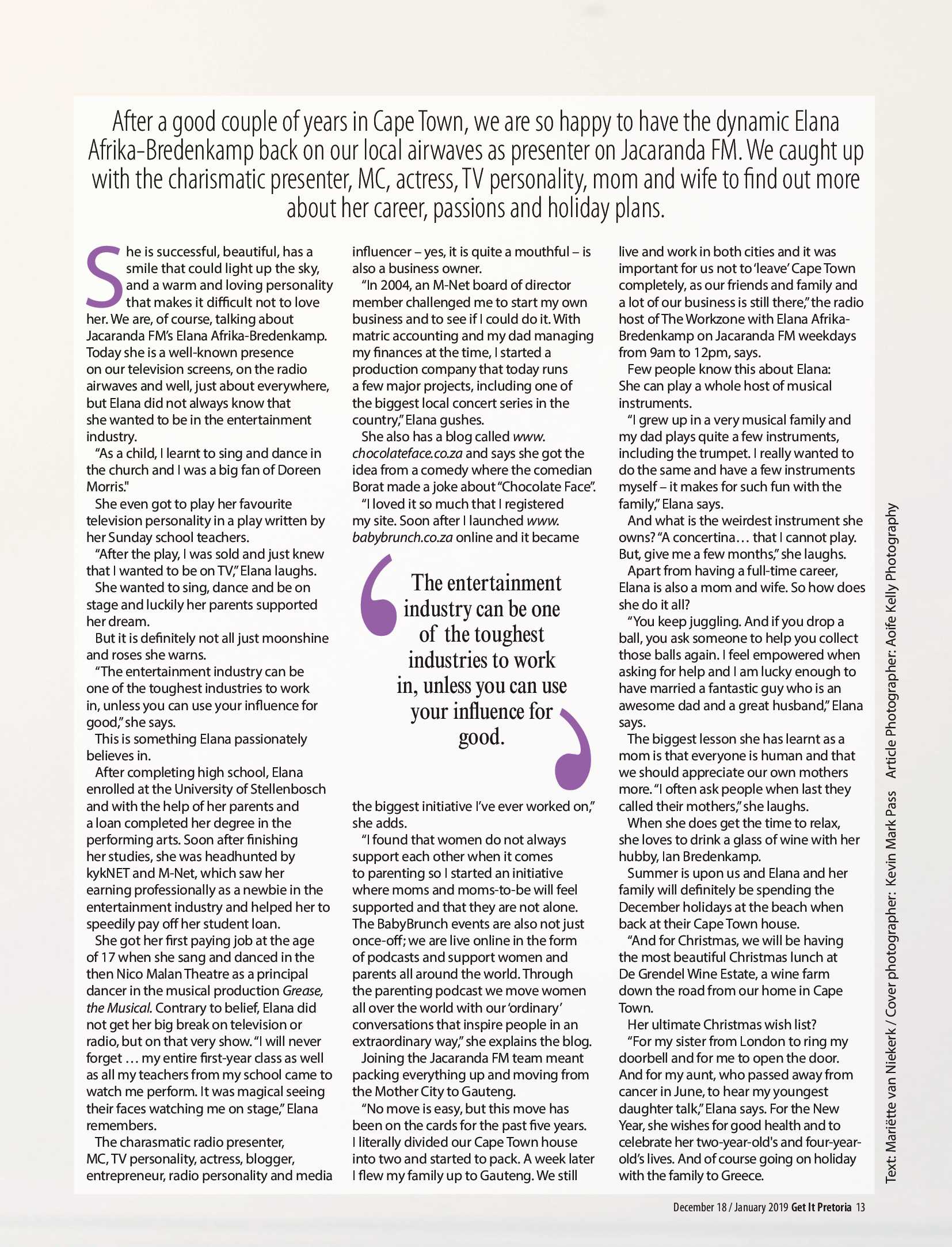 Get It December 2018 / January 2019 page 13