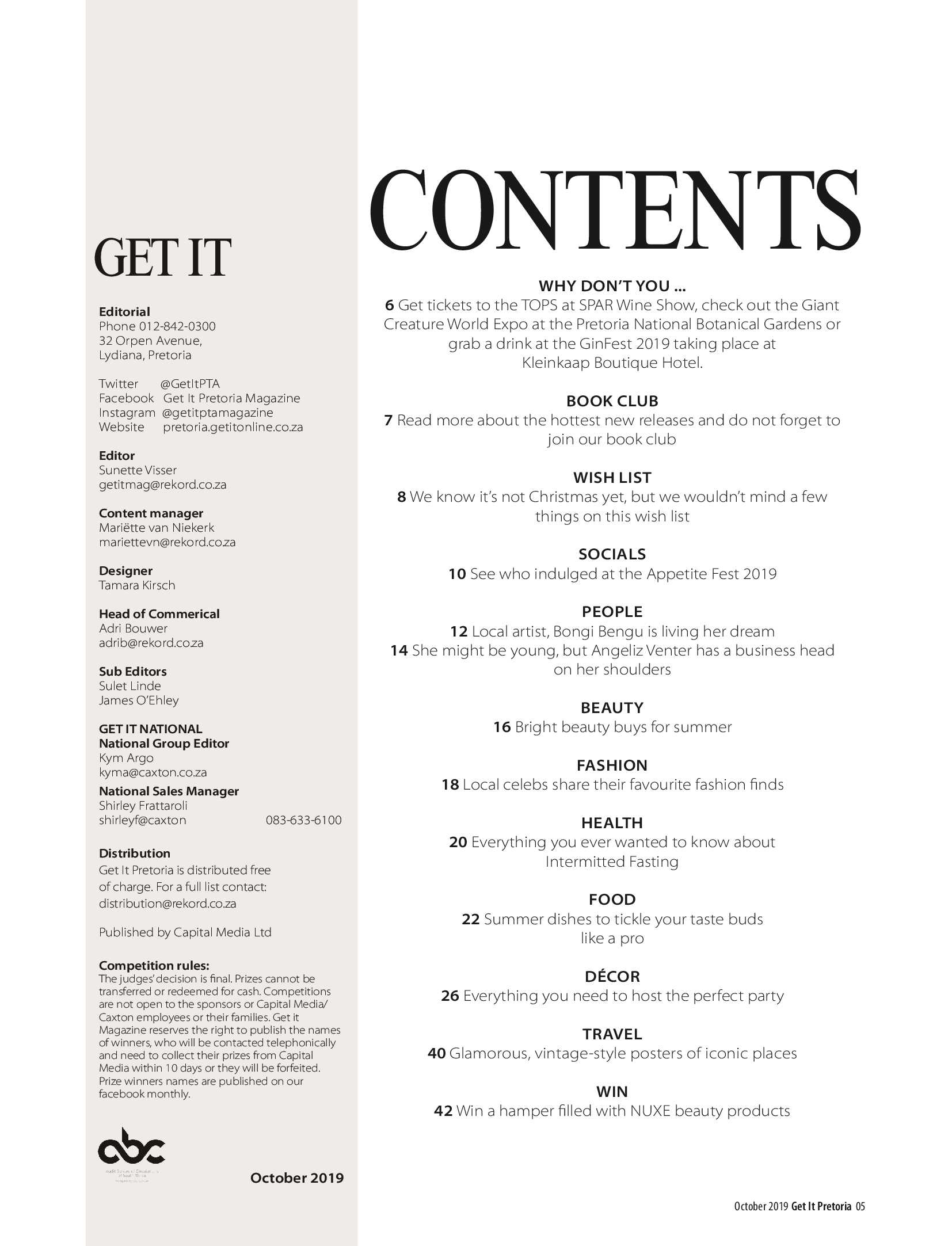 Get It October 2019 page 5