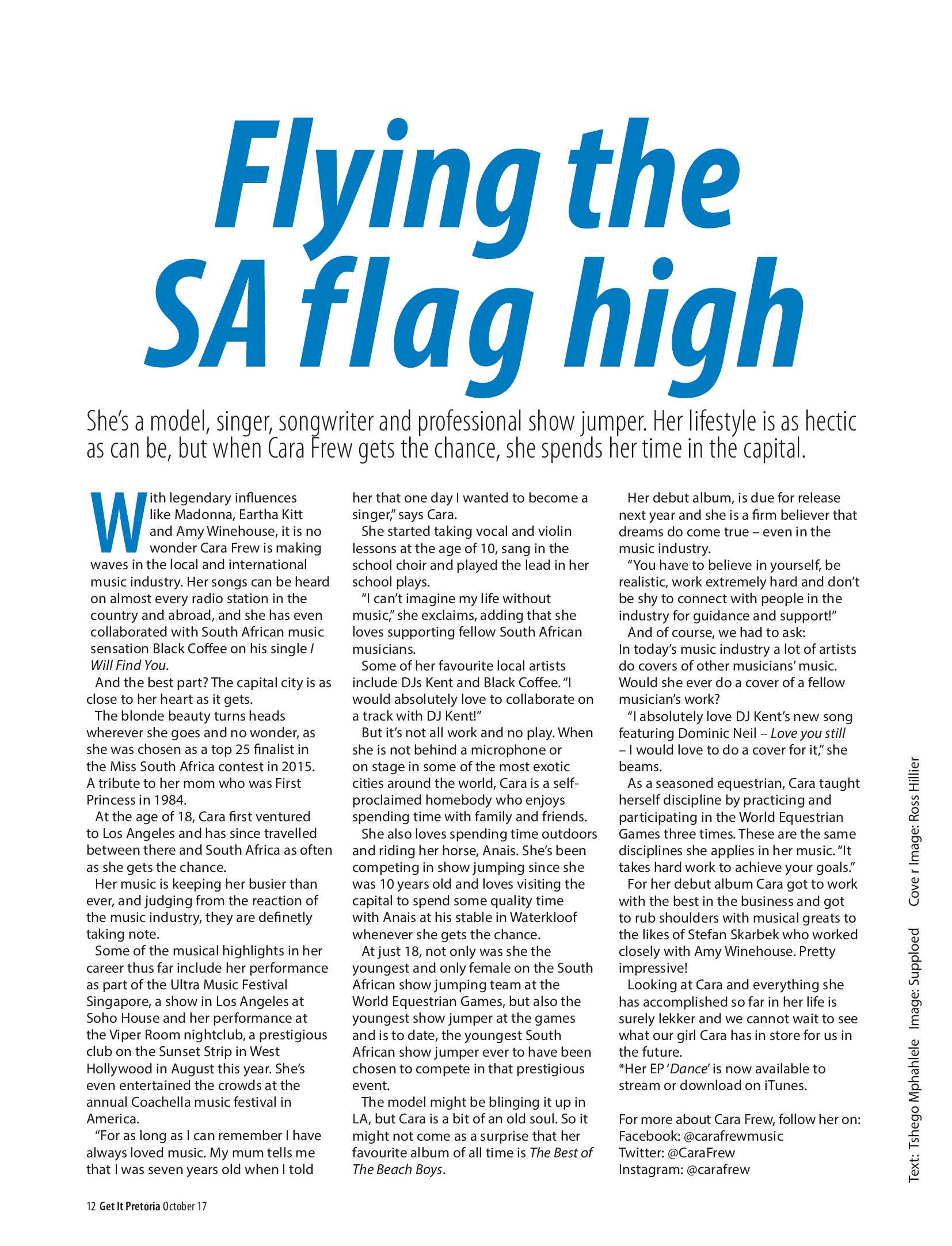 Get It Pretoria Magazine – November 2017 page 12