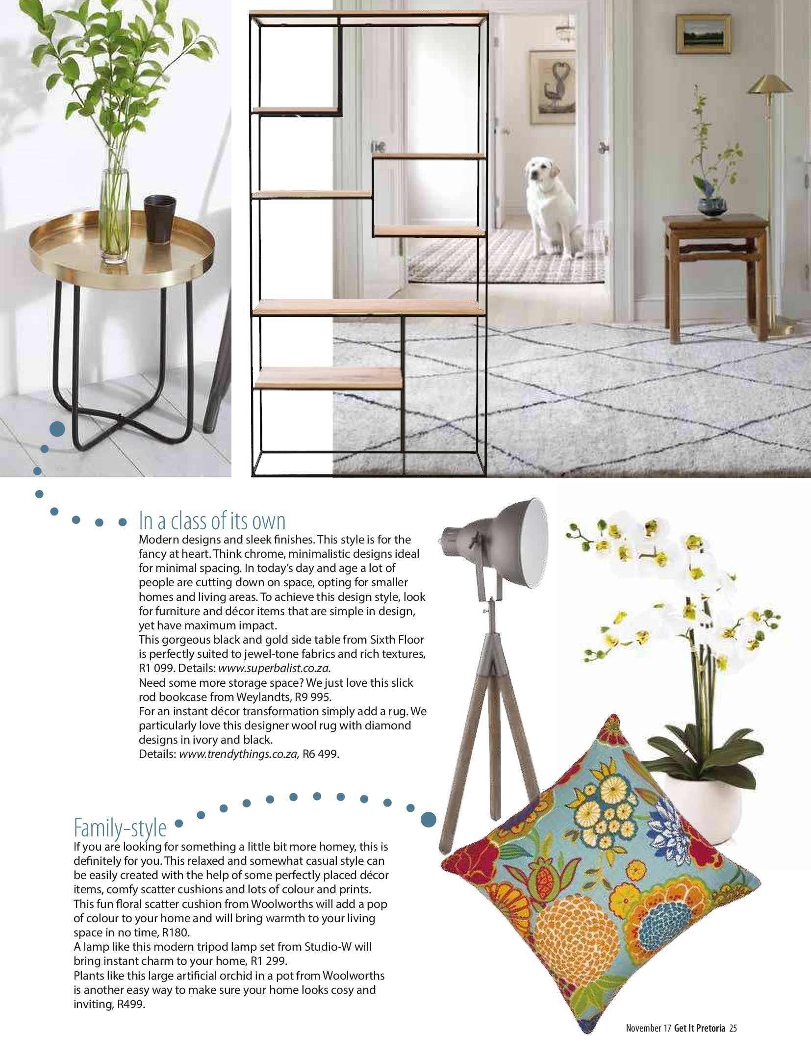 Get It Pretoria Magazine – November 2017 page 25