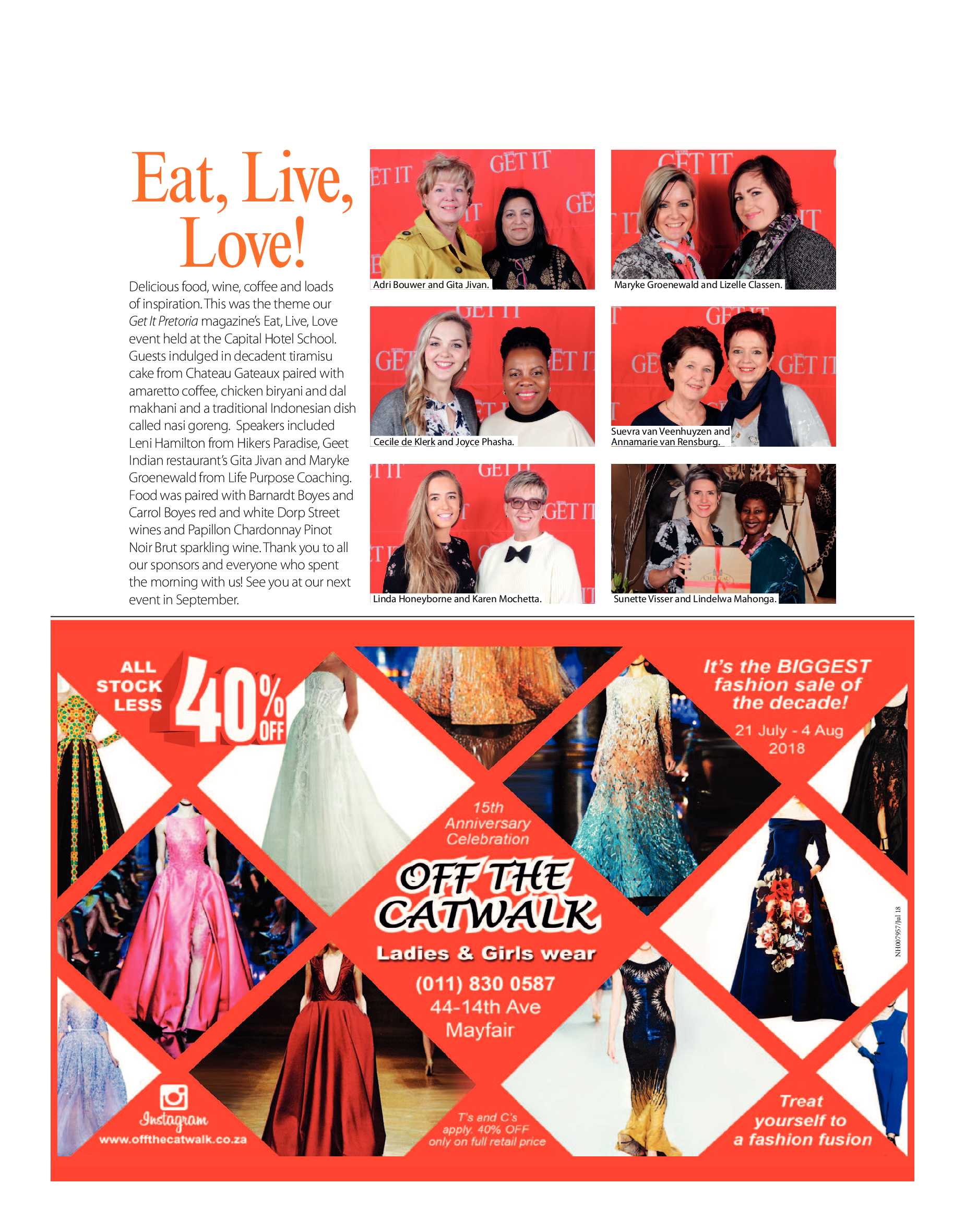 Get It Pretoria Magazine – July 2018 page 10