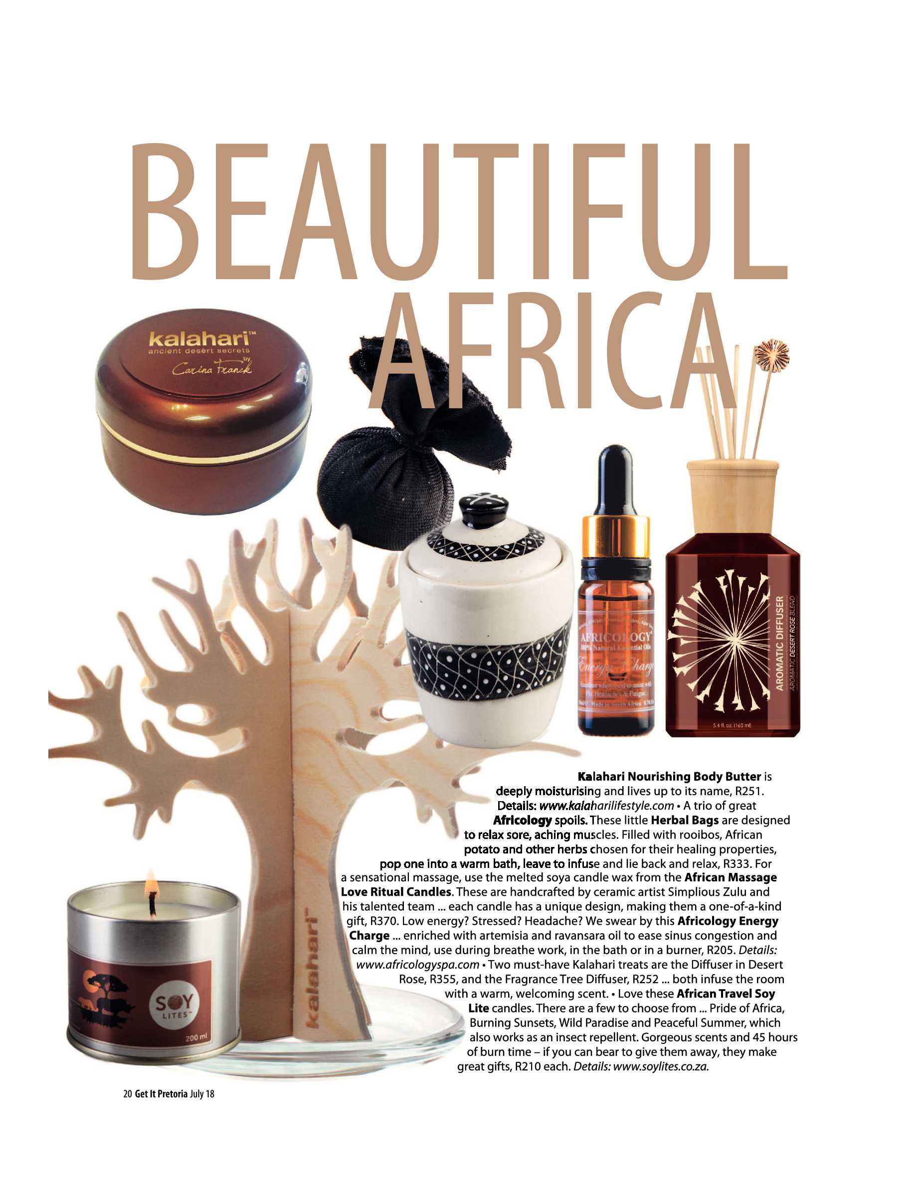Get It Pretoria Magazine – July 2018 page 20