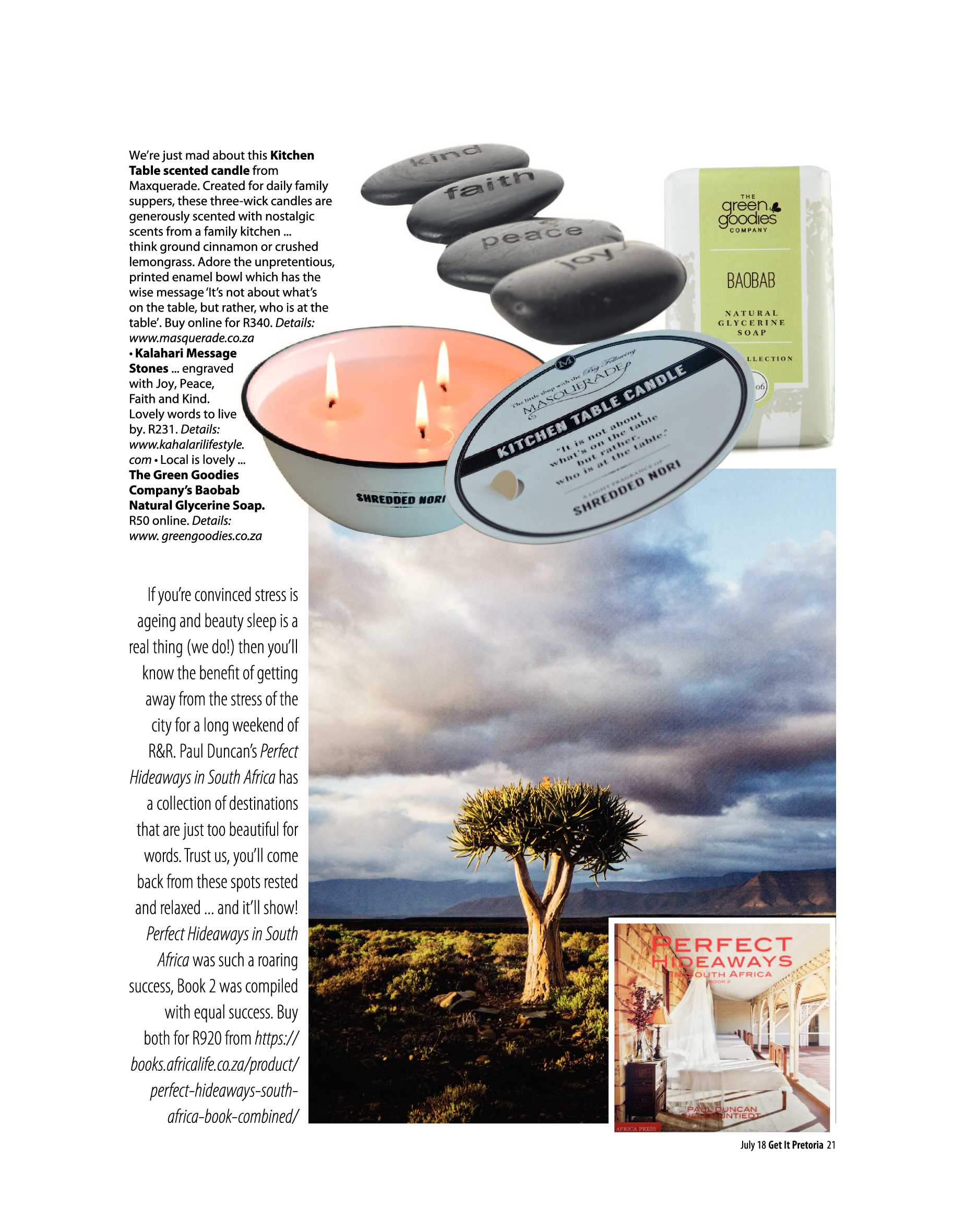 Get It Pretoria Magazine – July 2018 page 21