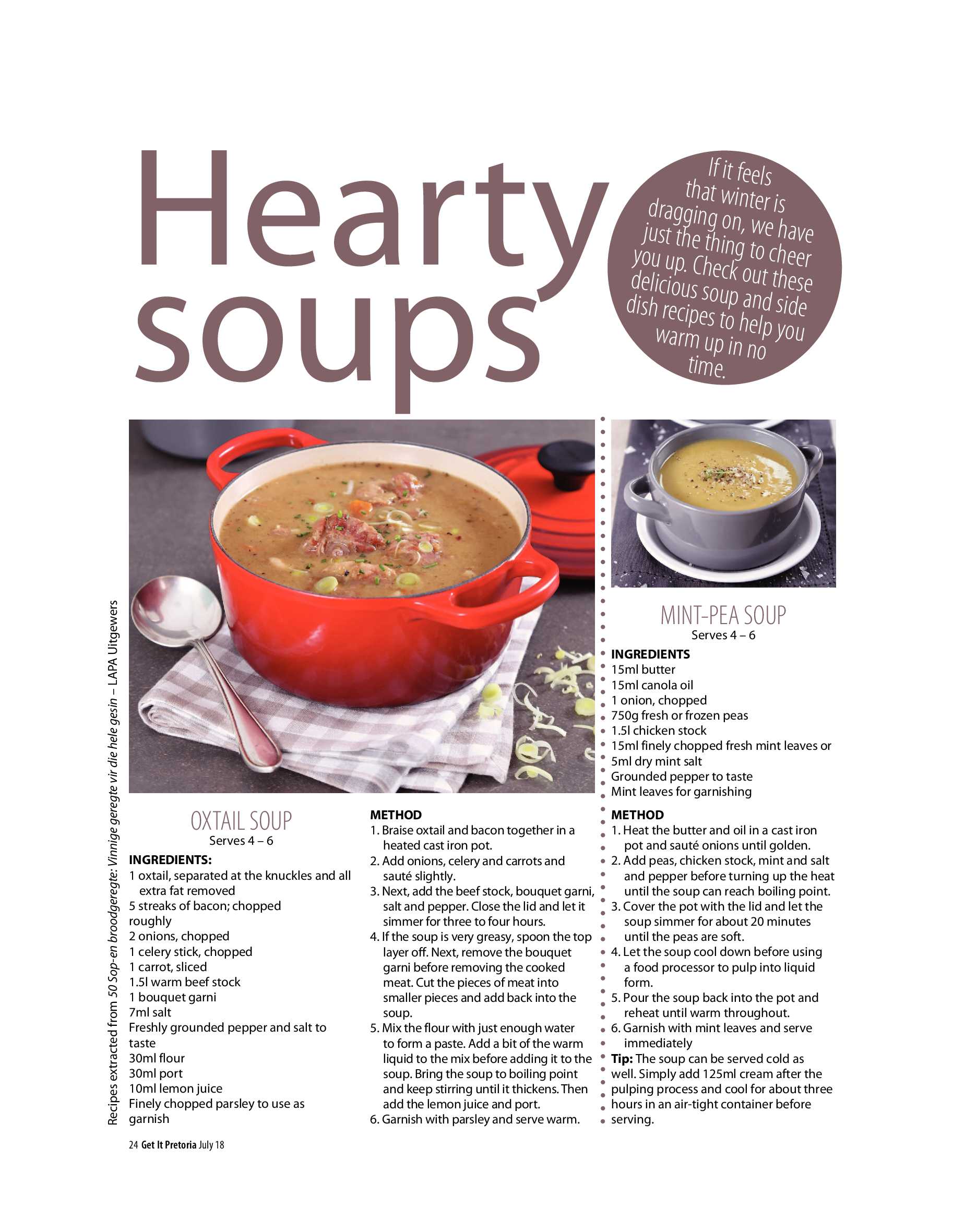 Get It Pretoria Magazine – July 2018 page 24