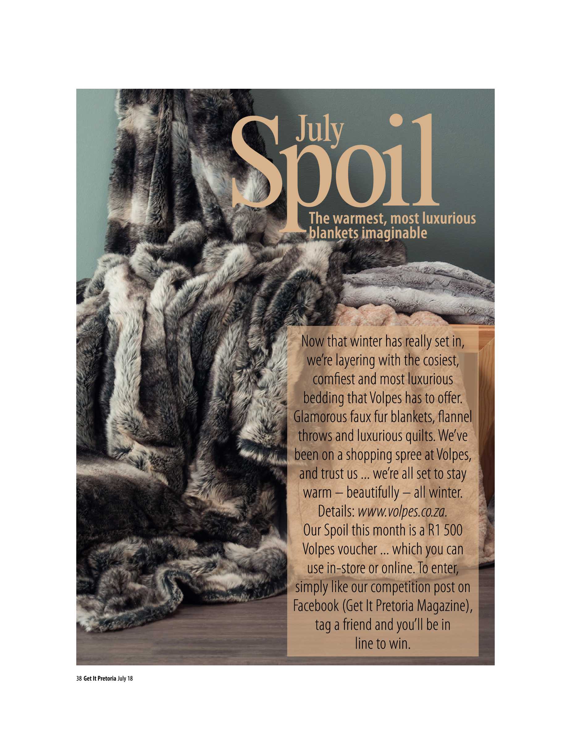 Get It Pretoria Magazine – July 2018 page 38