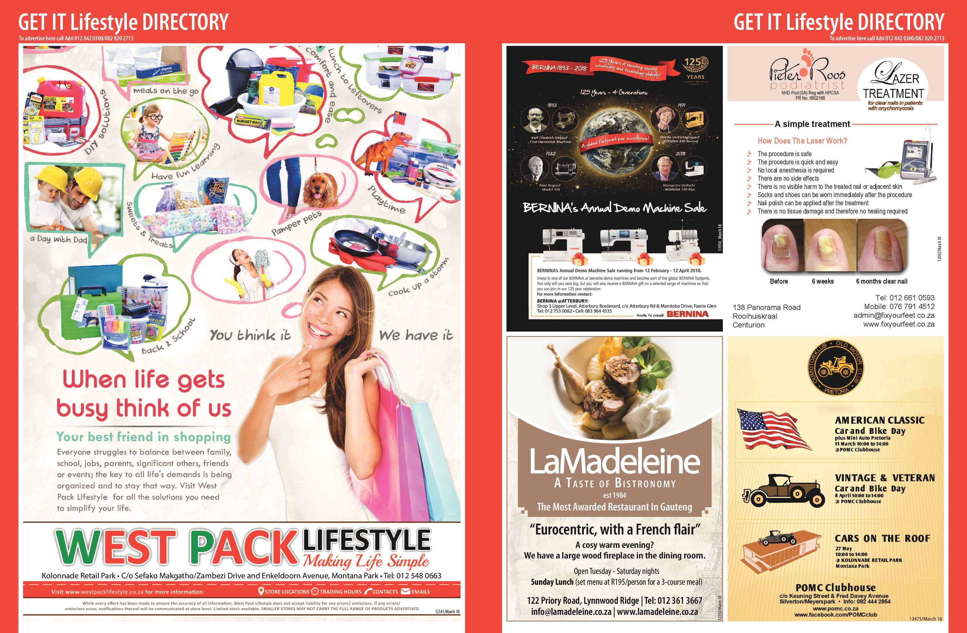 Get It Pretoria Magazine – March 2018 page 19
