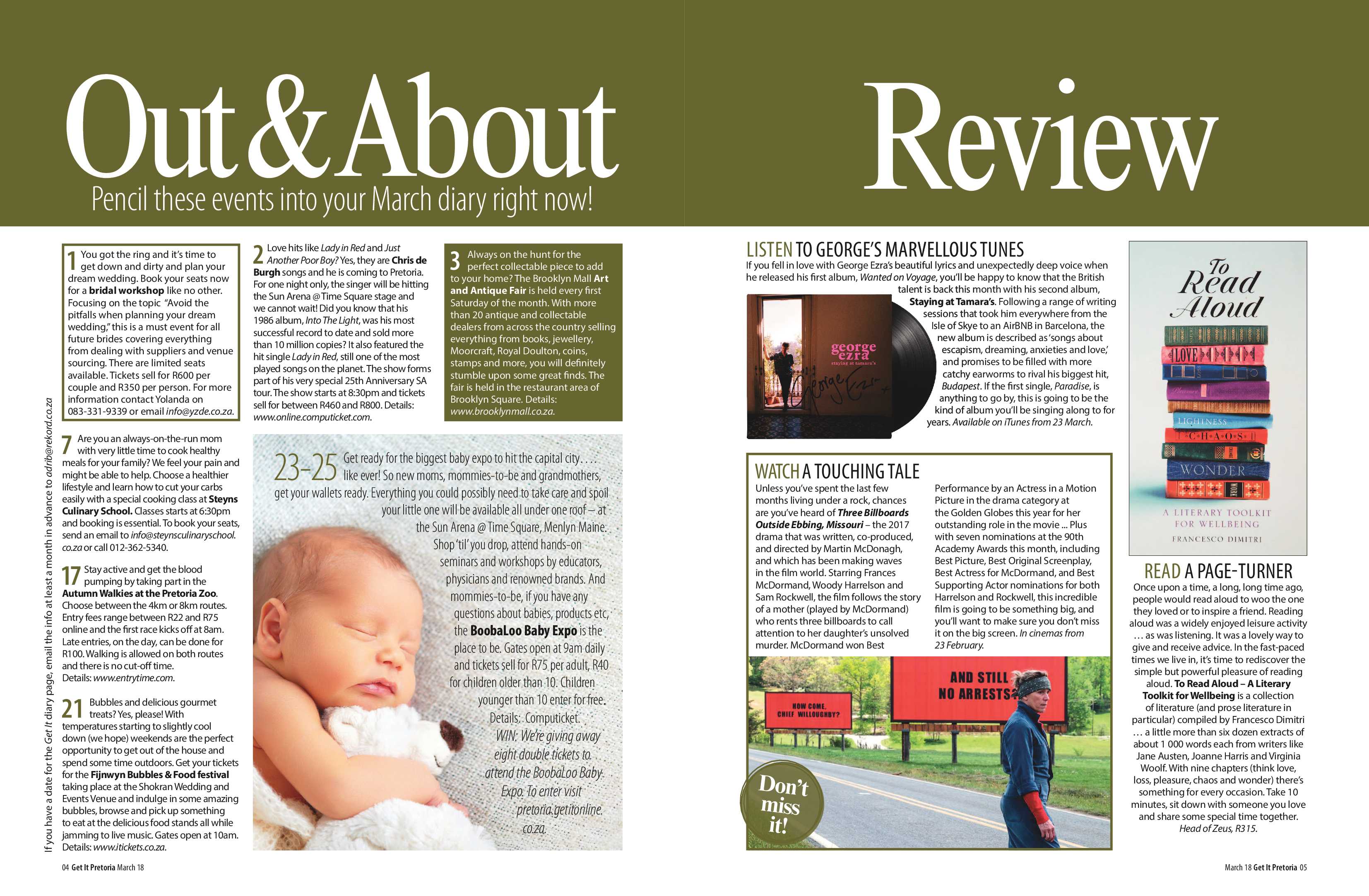 Get It Pretoria Magazine – March 2018 page 3