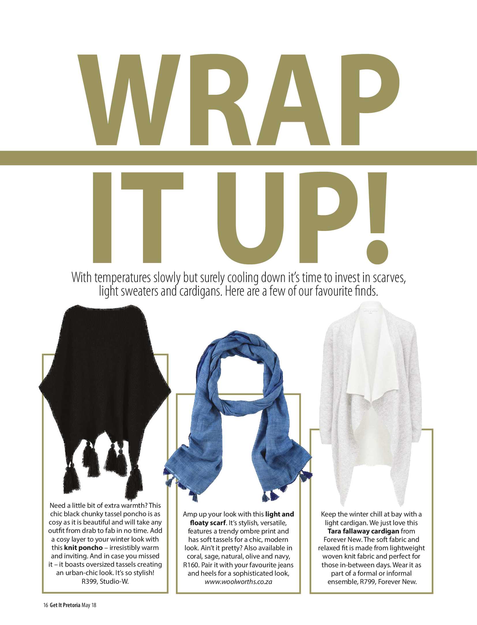 Get It Pretoria Magazine – May 2018 page 16