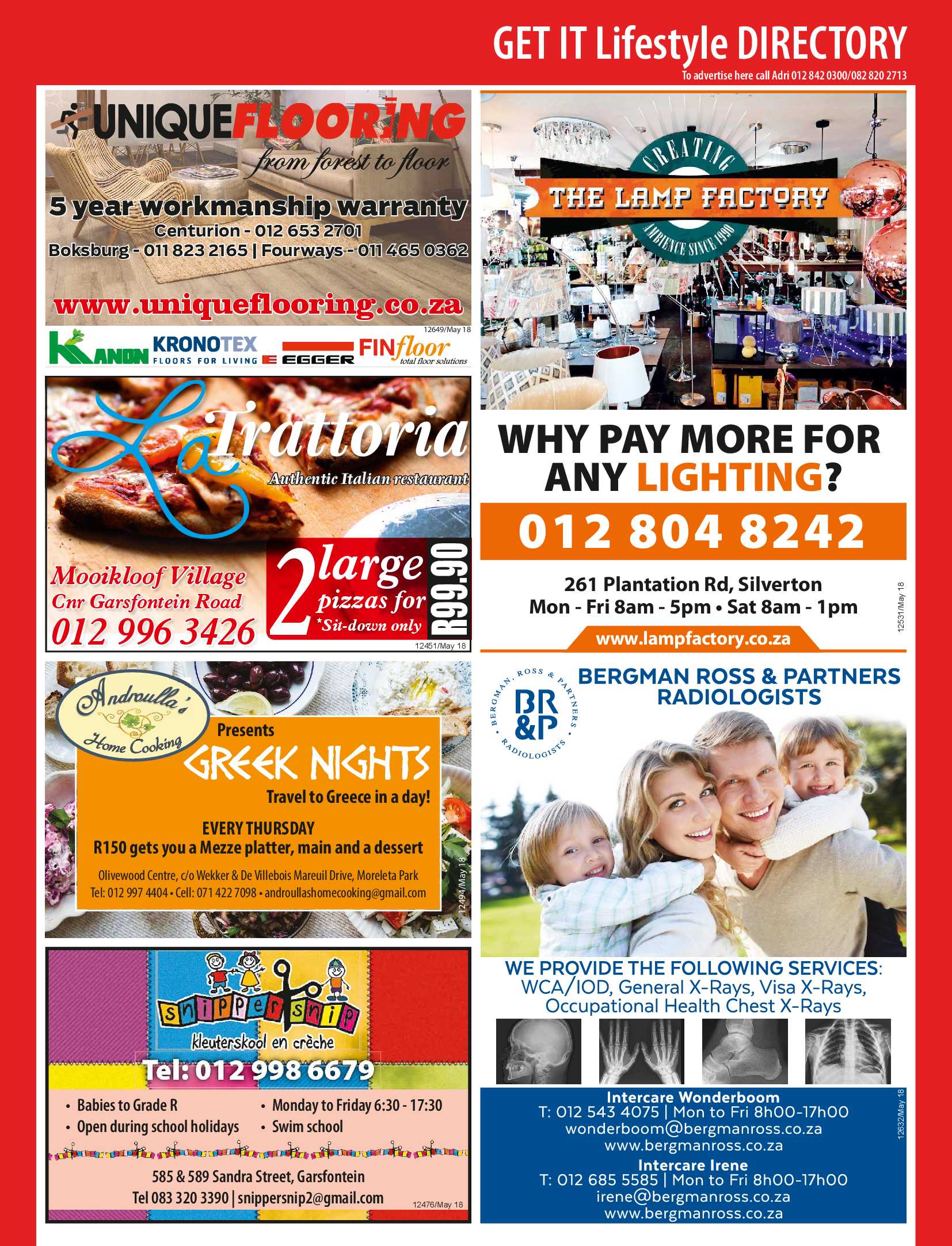 Get It Pretoria Magazine – May 2018 page 39