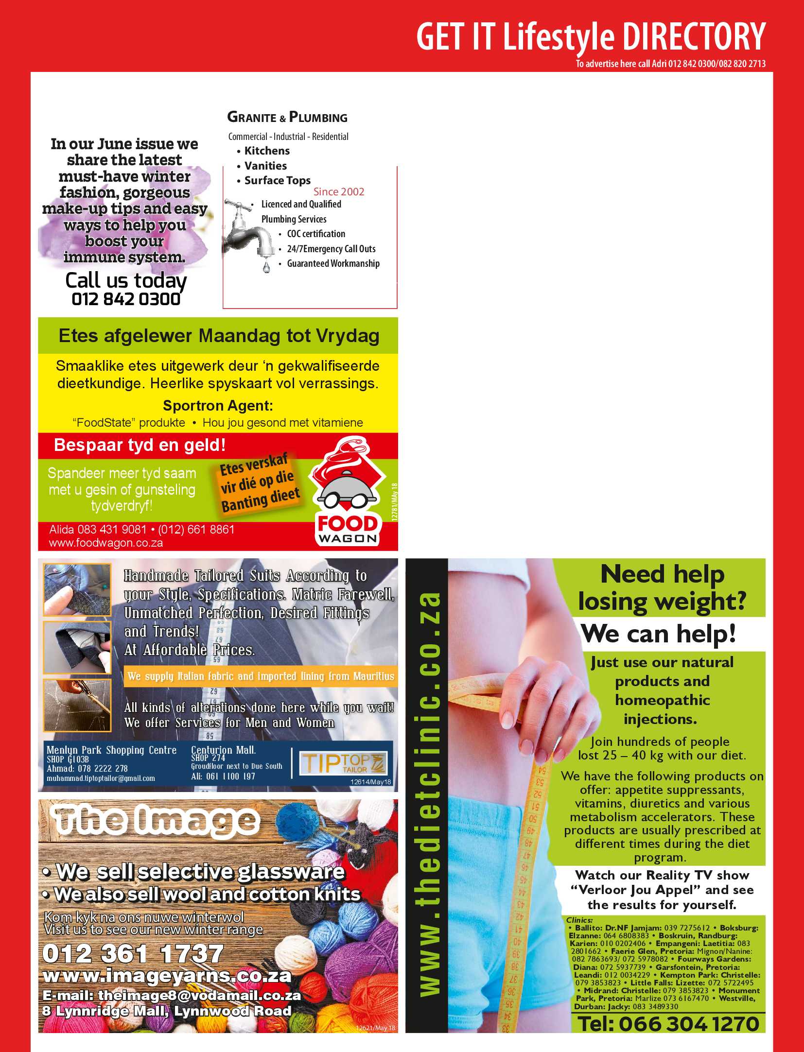 Get It Pretoria Magazine – May 2018 page 41