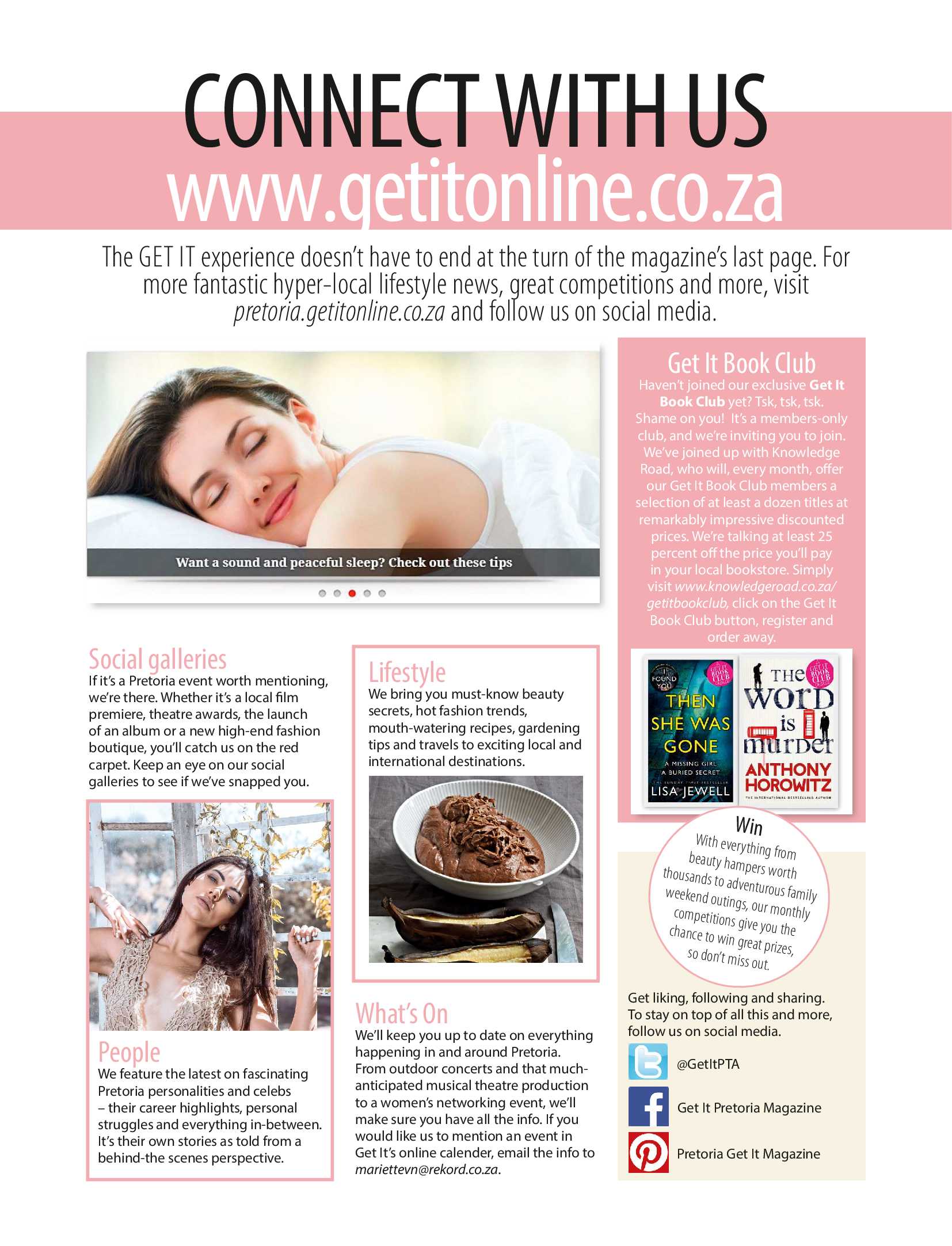 Get It Pretoria Magazine – May 2018 page 43