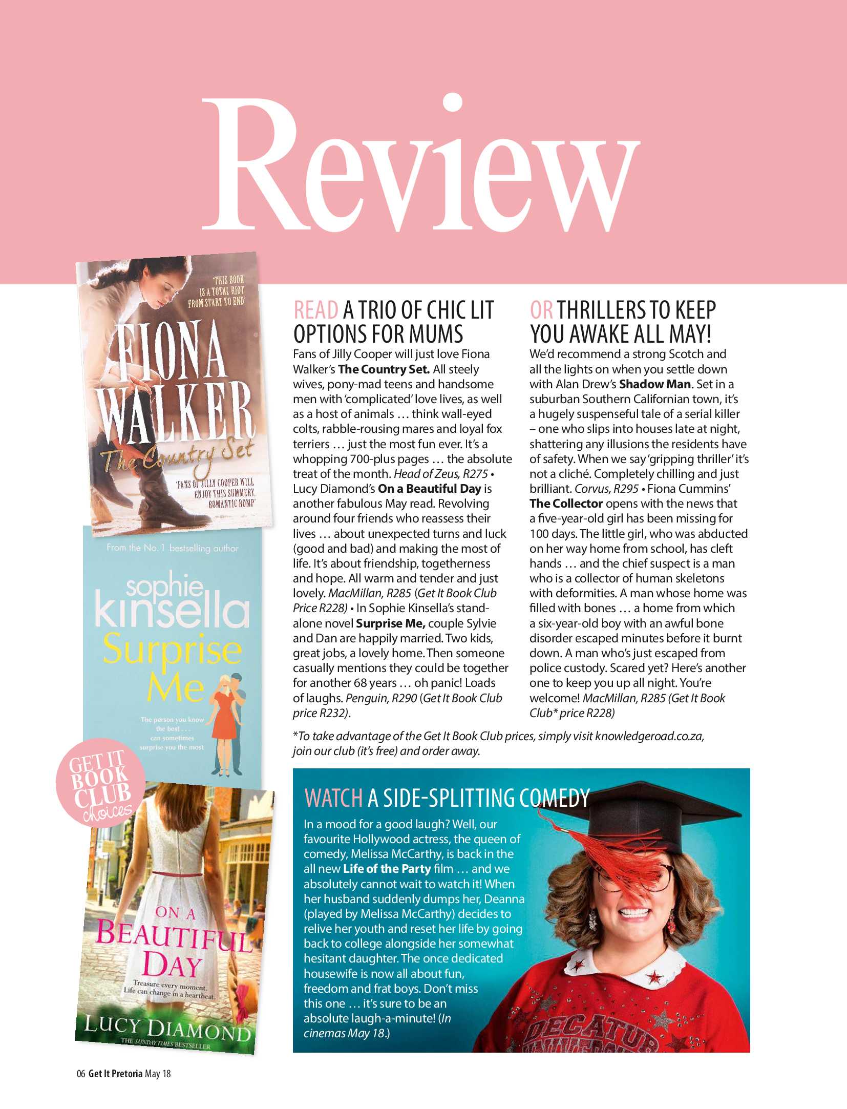 Get It Pretoria Magazine – May 2018 page 6